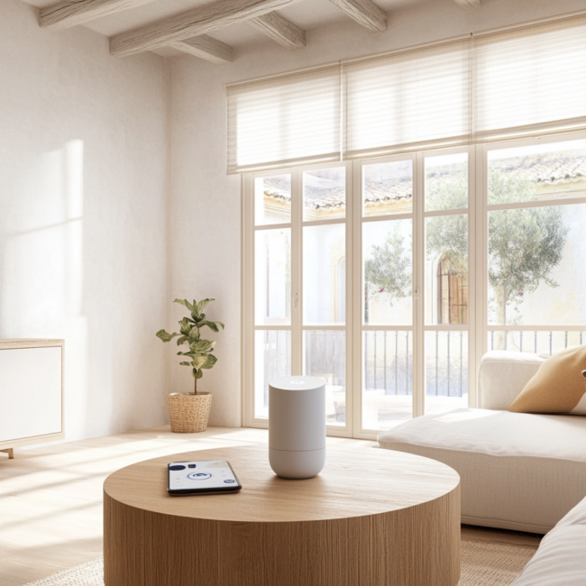 Comedor de una smart Home